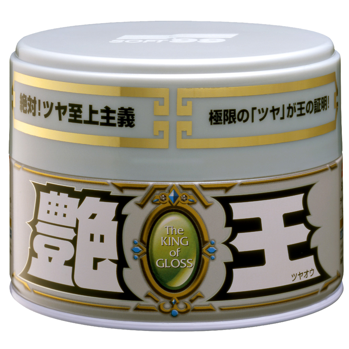SOFT99 The King of Gloss Light 300g / Twardy Wosk do Jasnych Lakierów Metalicznych i Perłowych