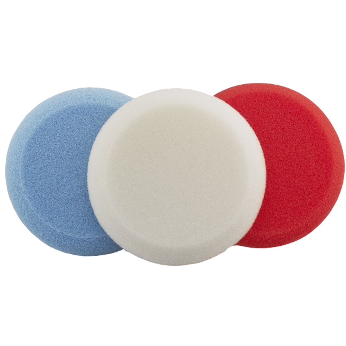 FLEXIPADS Aplikatory Polerskie 105mm Okrągłe Gąbki Ścięte Krawędzie
