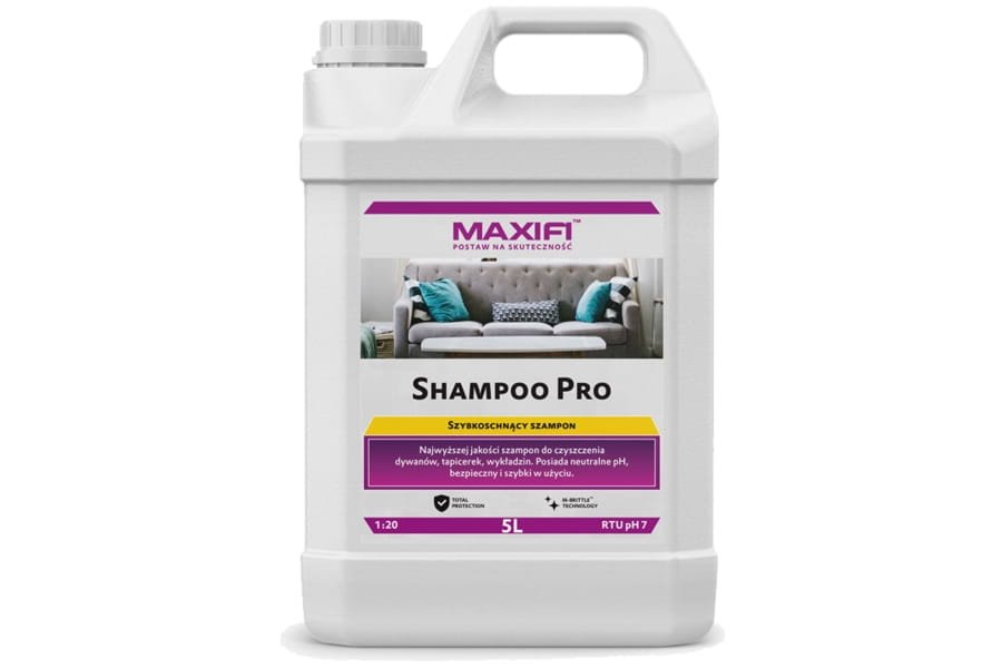 MAXIFI Shampoo Pro 5l Szampon do Dywanów Wykładzin i Tapicerek
