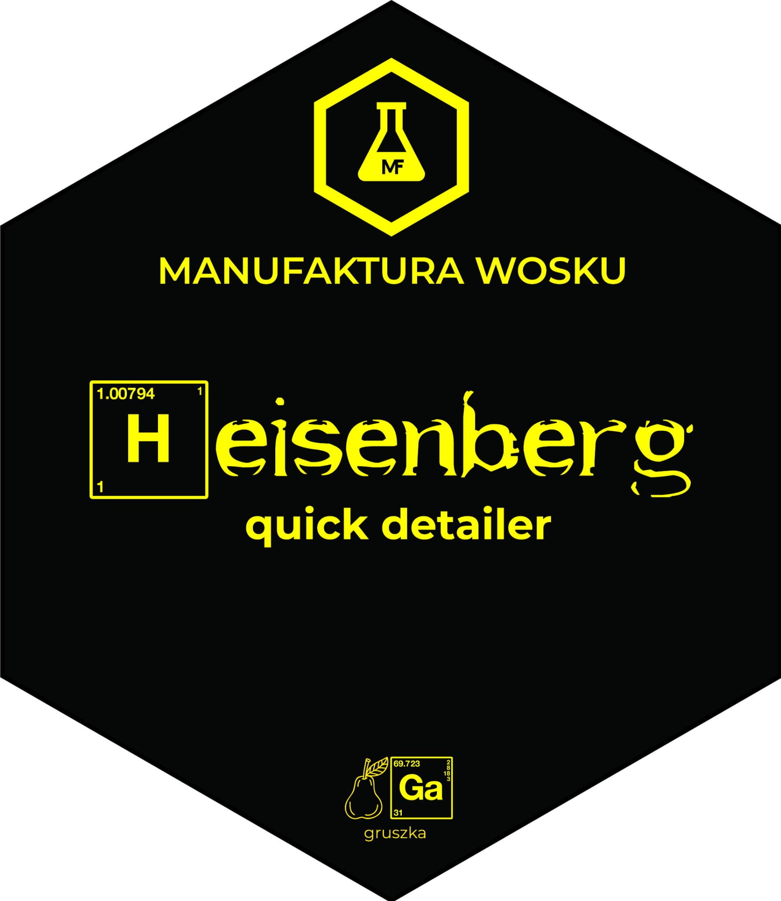 Manufaktura Wosku Quick Detailer 500ml - Heisenberg, Gruszka - obrazek 2