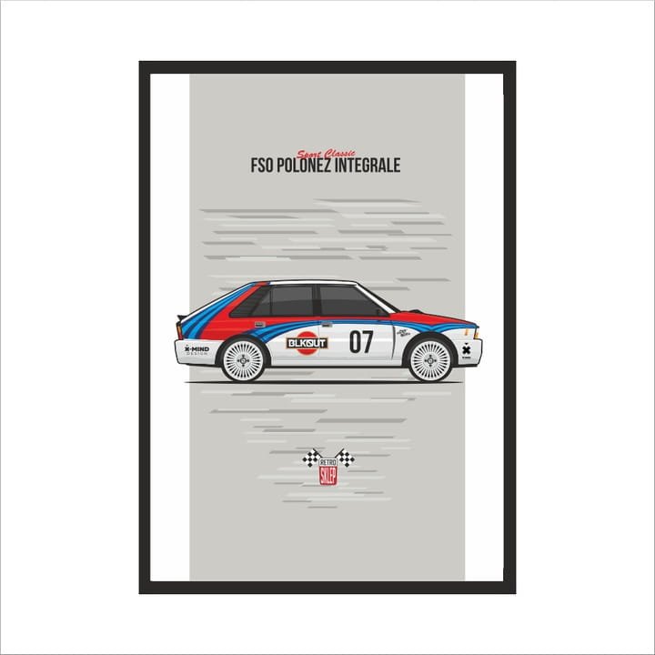 Obraz na ścianę SPORT CLASSIC POLONEZ MR ramka
