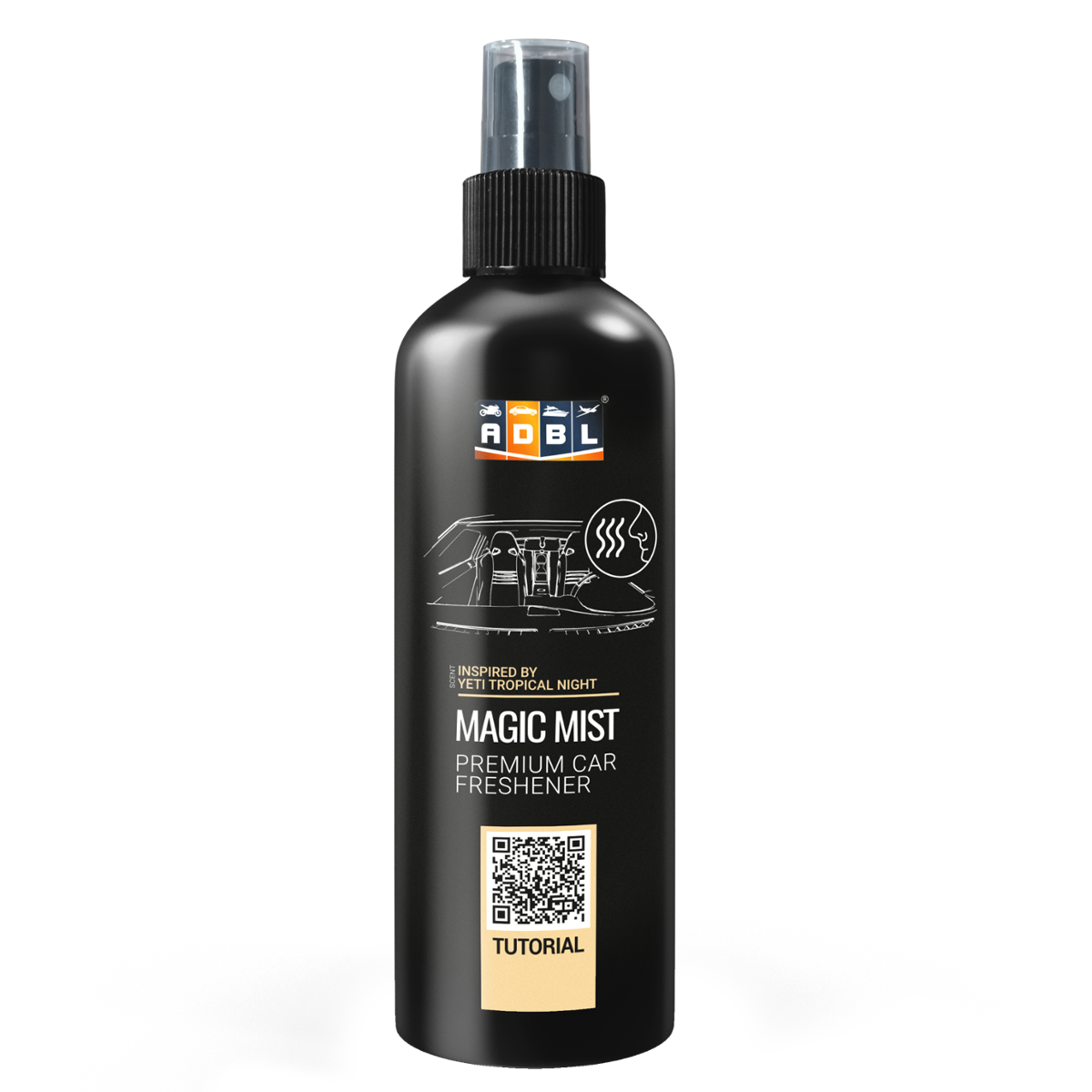ADBL TN Magic Mist 200ml - Soczysty Odświeżacz Samochodowy o Aromacie Tropical Night