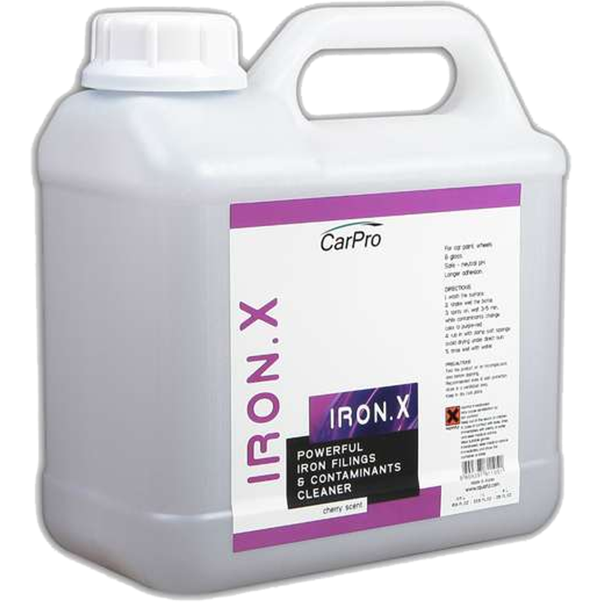 CARPRO CQUARTZ IronX 4L - Środek do Czyszczenia Lakieru i Felg