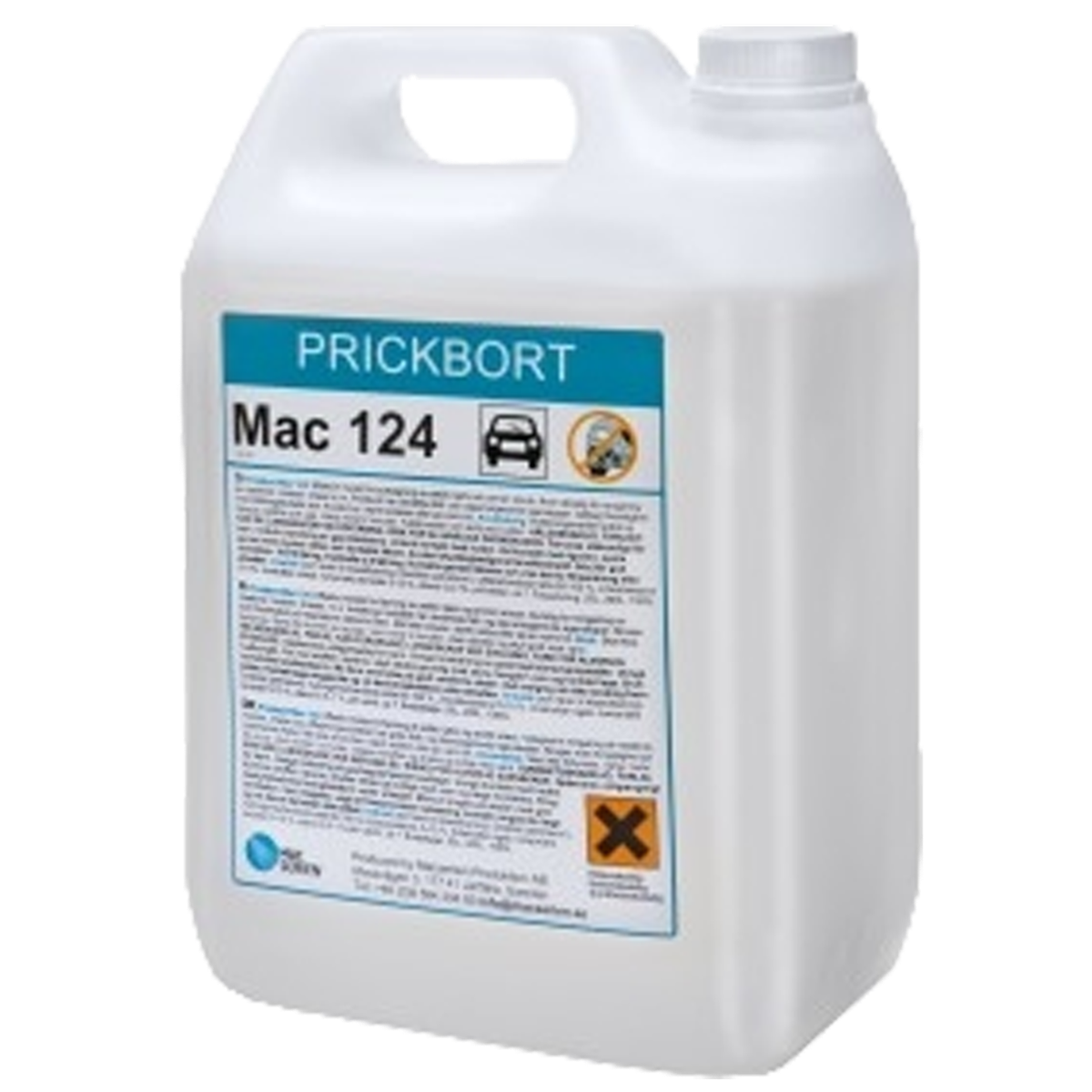 MAC SERIEN Prickbort Mac 124 / 2,5L - Preparat do Usuwania Smoły i Kleju