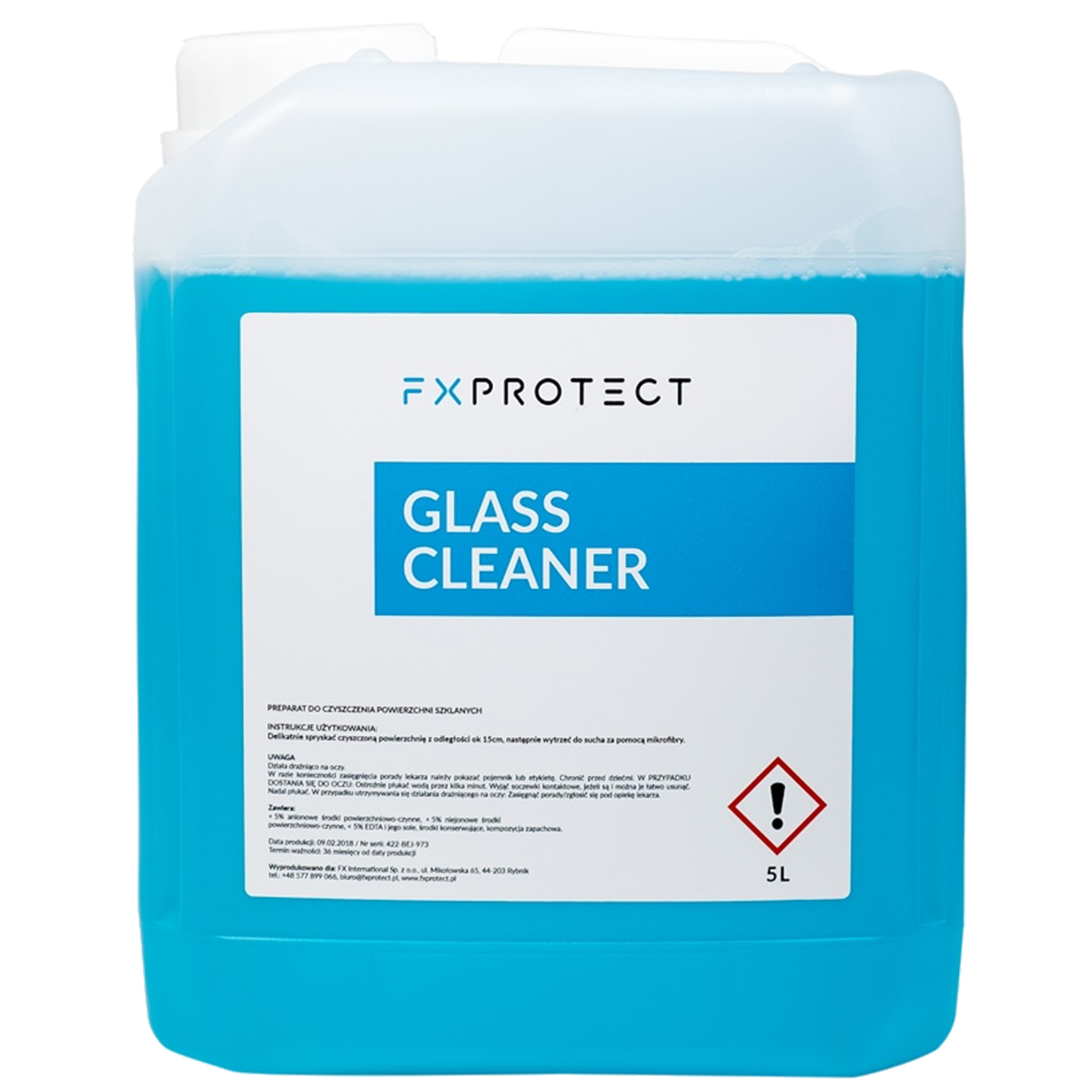 FX PROTECT Glass Cleaner 5L - Preparat do Mycia Szyb
