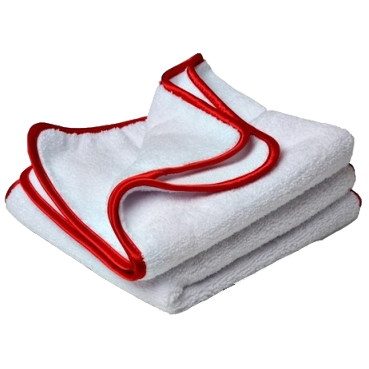 FLEXIPADS Ręczniki Polerskie z Mikrofibry Białe 40x40cm