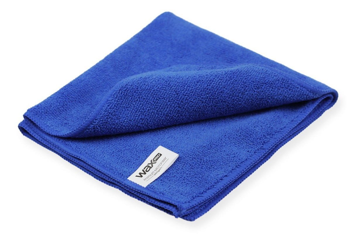 WaxPRO Premium Microfiber Blue 360g 40x40cm Mikrofibra Niebieska