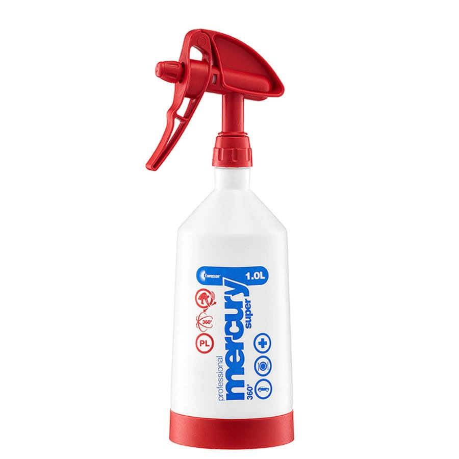 KWAZAR Opryskiwacz Mercury SUPER 360 PRO+ 1l Czerwony