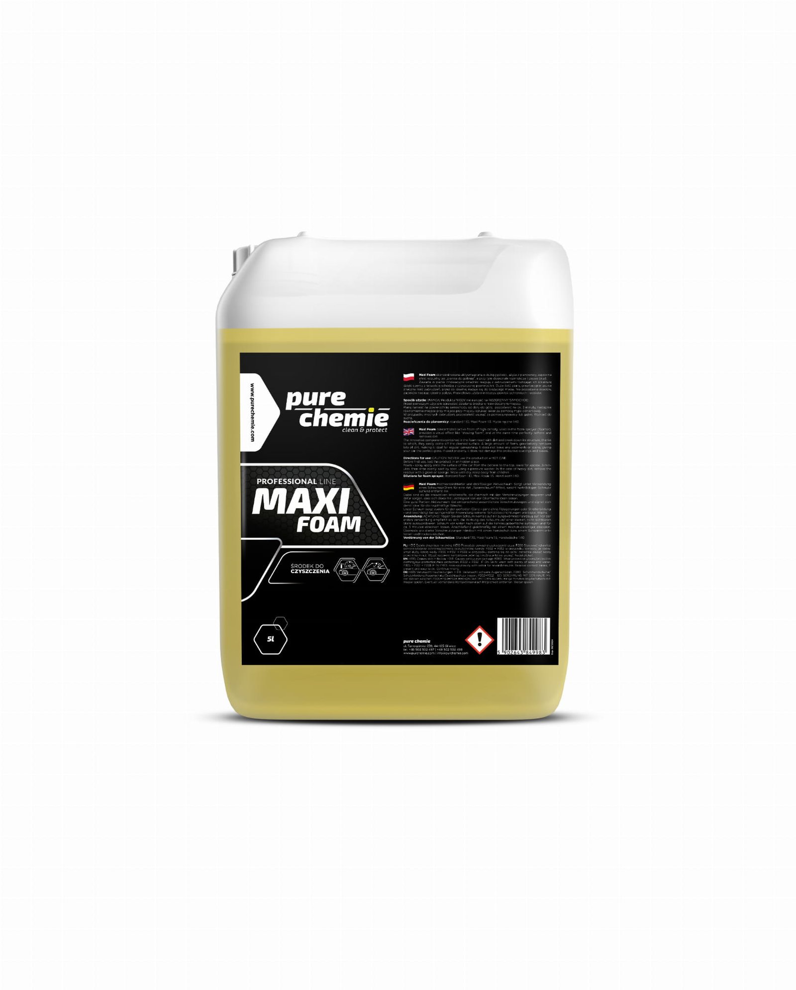 PURE CHEMIE MAXI FOAM 5L - SKONCENTROWANA AKTYWNA PIANA