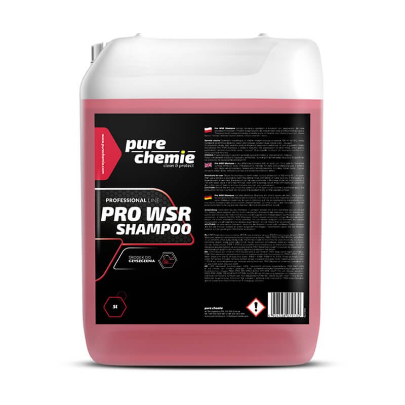 PURE CHEMIE PRO WSR SHAMPOO 5L - szampon o kwaśnym pH