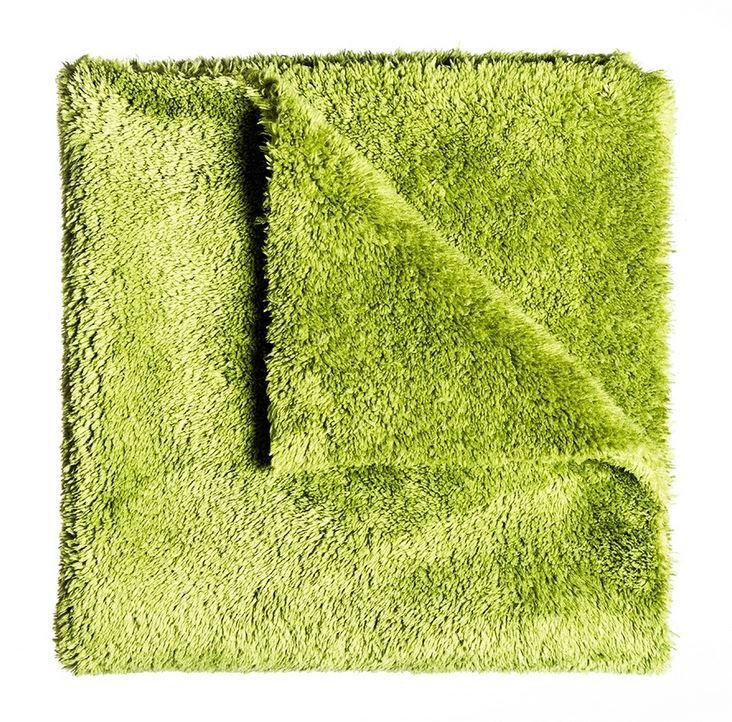 FX PROTECT Grassy Green Boa Microfiber Towel 40x40cm 500g/m2 Mikrofibra Bezszwowa - obrazek 2