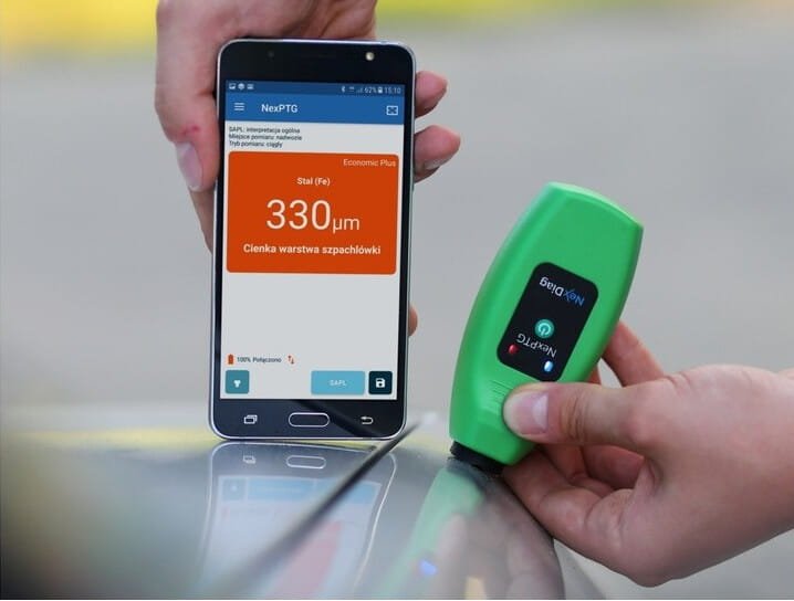 NEXDIAG Economic Plus - Miernik Grubości Lakieru - obrazek 5