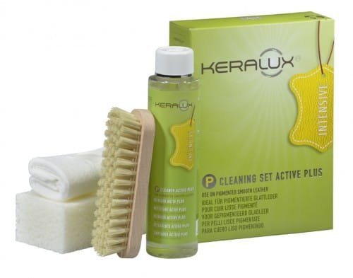 LCK KERALUX Cleaning Kit Active Plus 250ml - Zestaw do czyszczenia silnych i ciężkich do usunięcia zabrudzeń. Zestaw przeznaczony do skór licowych, lakierowanych.