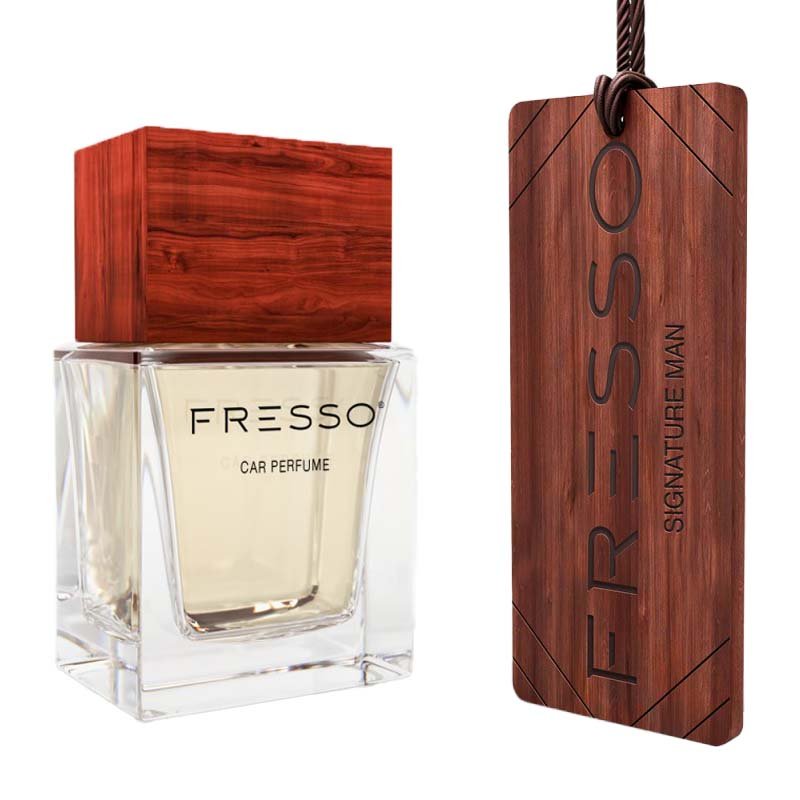 Fresso Signature Man zawieszka zapachowa + perfumy