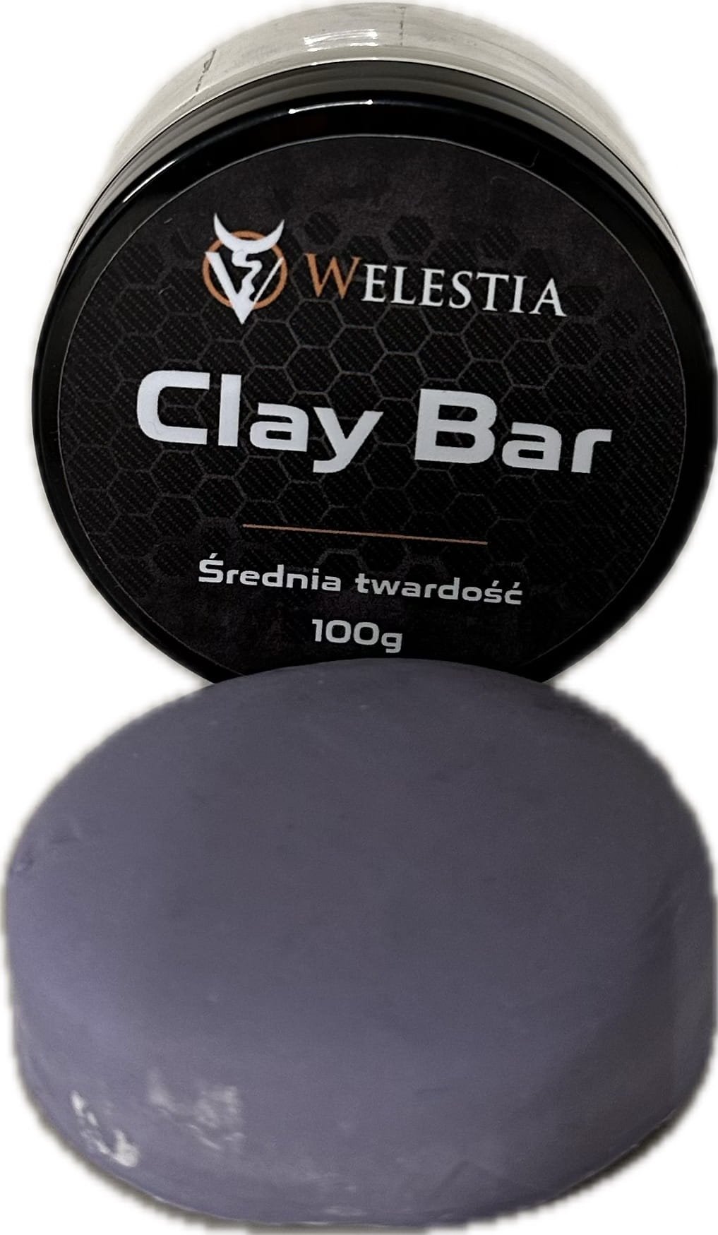 Welestia Clay Bar 100g - Średnia glinka do lakieru, zpachowa - obrazek 2