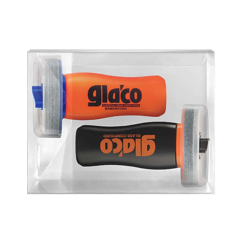 Soft99 Glaco Dx 110ml + Soft99 Glass Compound Roll On 100ml - zestaw - obrazek 2